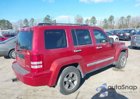 2008 Jeep Liberty Sport from USA, damaged, VIN 1J8GN28K18W164280